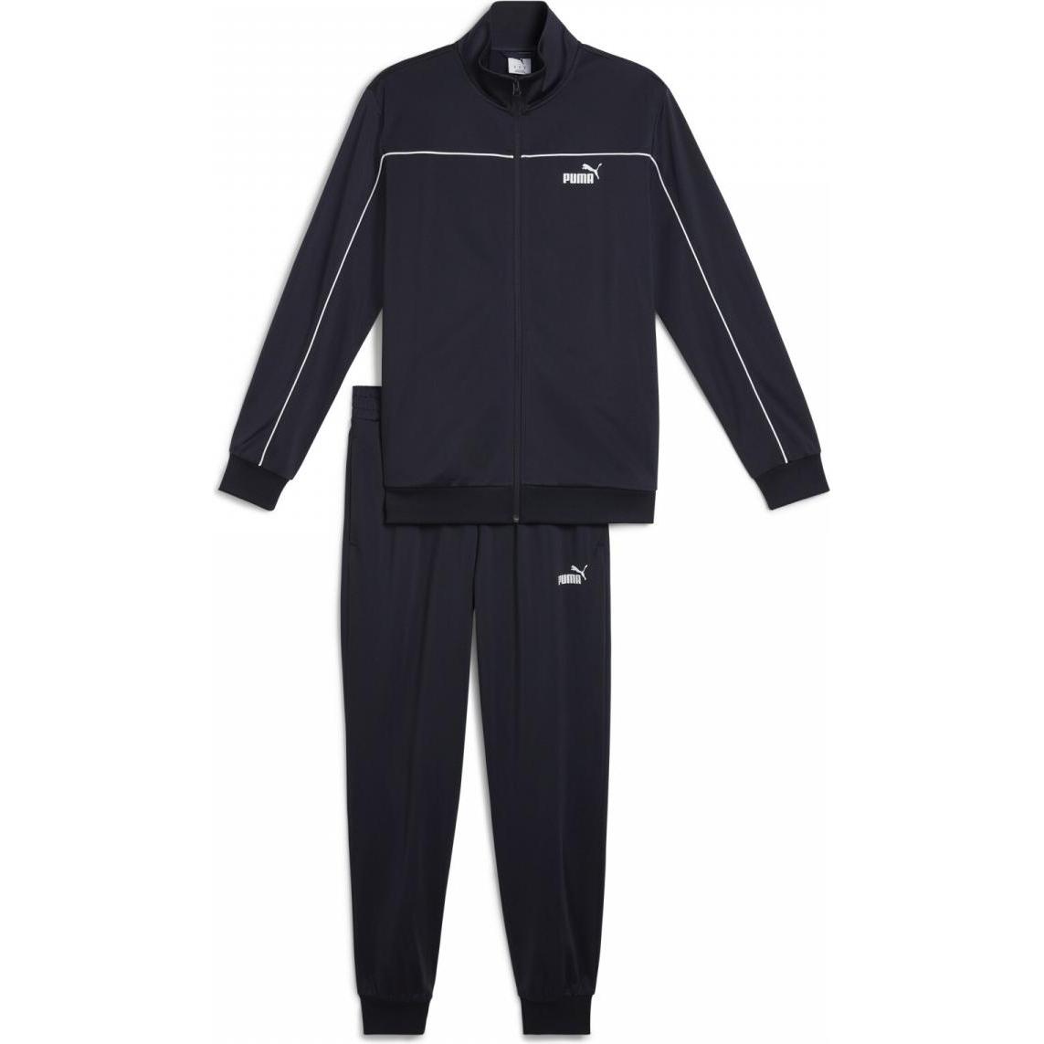 Puma, Damen, Laufjacke, Poly Piping Suit (L), Rot, L