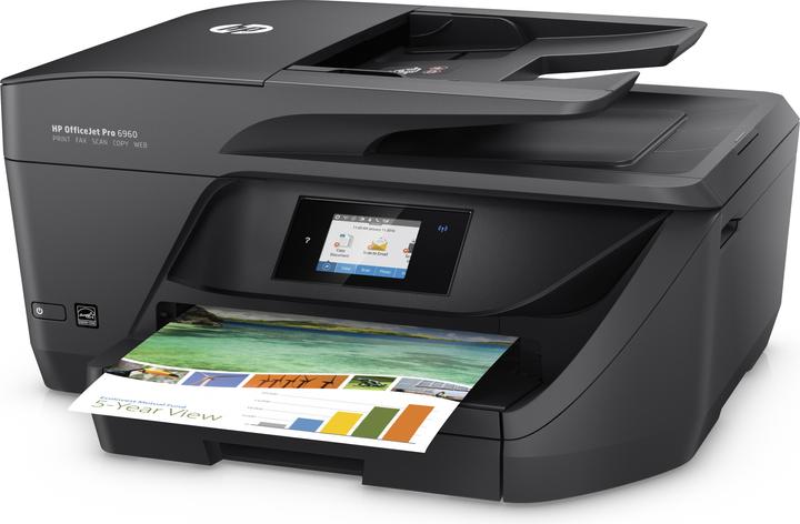 Produktbild HP OfficeJet Pro 6960 (Tintenpatrone, Farbe)