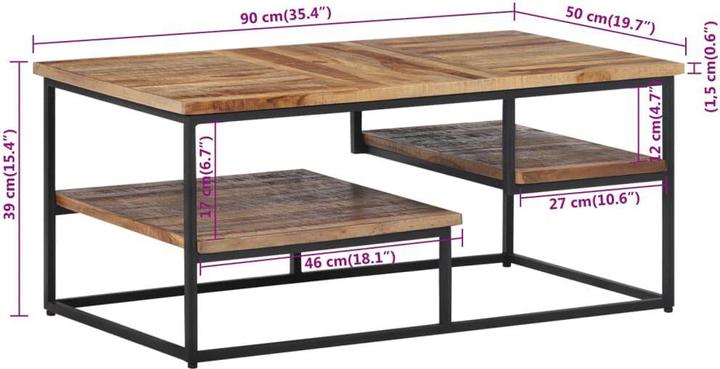 Image du produit vidaXL Couchtisch