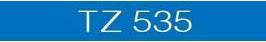 Actual product image Brother Tze-535 (1.20 cm, White, Blue)