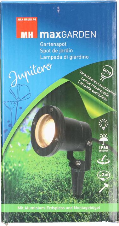 Produktbild Max Hauri maxGARDEN Gartenspot ALU IP65 Jupitero (GU10, IP65)
