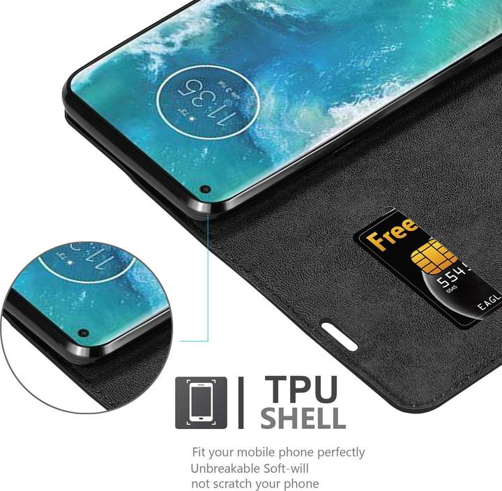 Productafbeelding Cadorabo Boek Onzichtbare Magneethoes (Motorola Edge+)