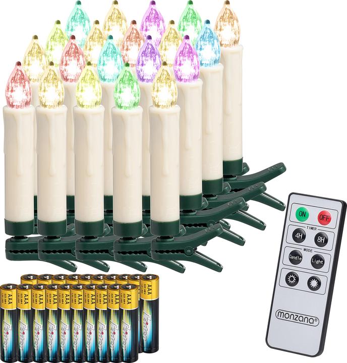 Image du produit Monzana Bougies de sapin de Noël (1 x)