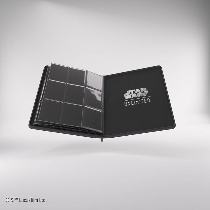 Actual product image Gamegenic GGS31050 - Star Wars: Unlimited Zip-Up Album 18-Pocket - Black