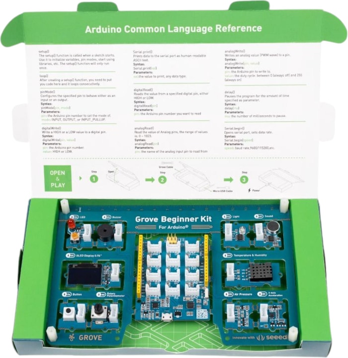 Image du produit Seeed Studio Grove Sensor Kit pour débutants pour Arduino