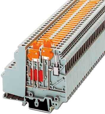 Produktbild Phoenix Contact Durchgangsreihenklemme UDMTK 5-TWIN-P/P Grau 50 St.