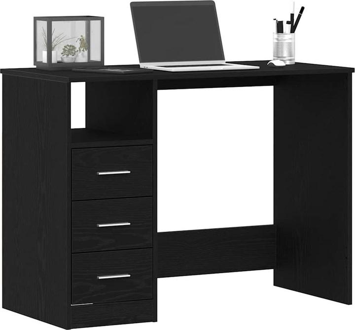 Black, Black oak look