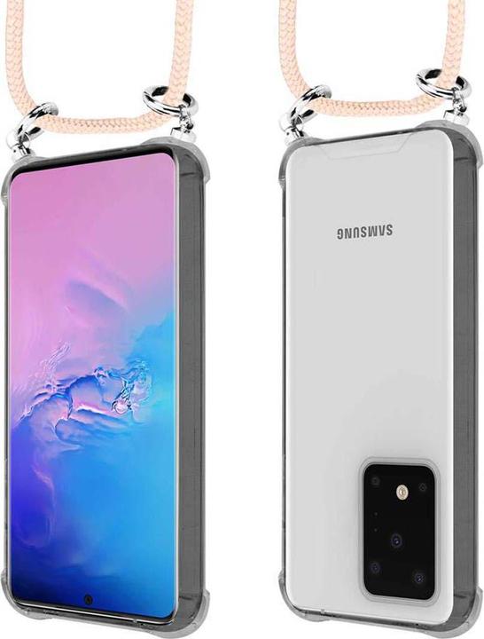 Produktbild Cadorabo TPU Handy Kette SILBER Cover