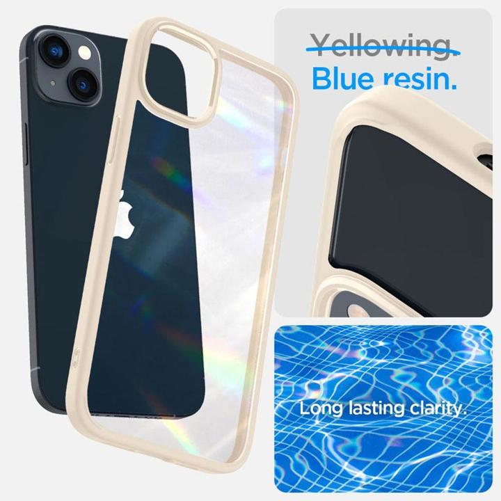 Actual product image Spigen Ultra Hybrid Case for Apple iPhone 14 Plus - sand beige (Apple iPhone 14 Pro)