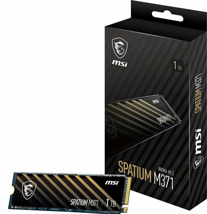 MSI M371 NVMe M.2 (1000 GB, M.2 2280)