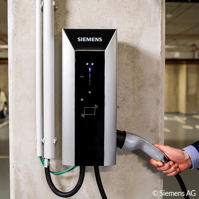 Actual product image Siemens Wallbox (22 kW)