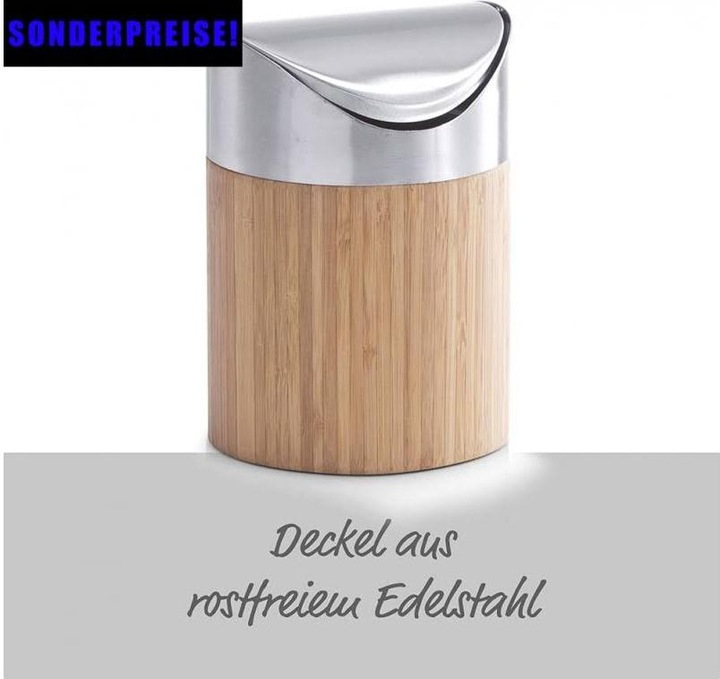 Produktbild Zeller Present Tischabfalleimer (1.90 l)