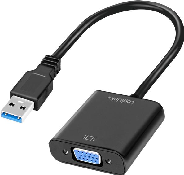 Produktbild LogiLink USB 3.0 zu VGA (VGA, 5.10 cm)