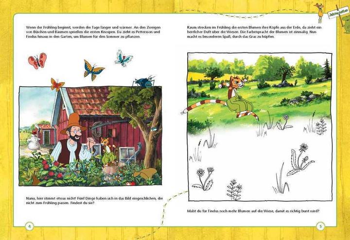 Actual product image In der Natur mit Pettersson und Findus (German, Sven Nordqvist, 2018)