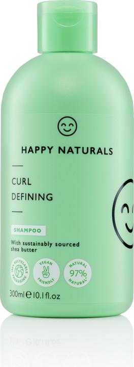 Happy Naturals Curl Defining Shampoo 300ml (300 ml, Flüssiges Shampoo)