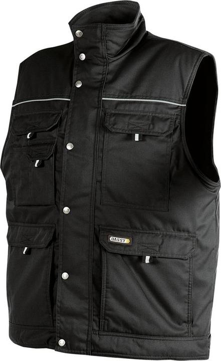 Produktbild Dassy Weste Mons schwarz Gr. L (XS)
