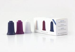 BellaBambi mini trio Weiss-Brombeer-Nachtblau