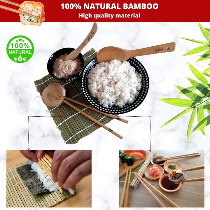 Actual product image Lisigoo 15-teiliges Sushi Maker Set