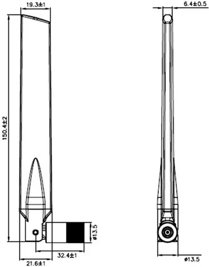 Produktbild Delock WLAN Antenne (WLAN)