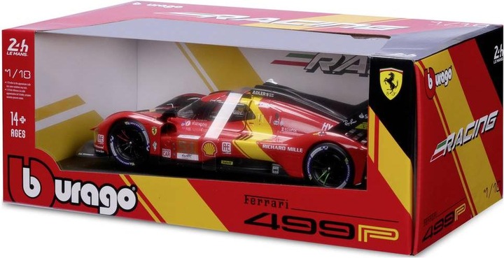 Image du produit Bburago Ferrari 499P Le Mans Champion 2023
