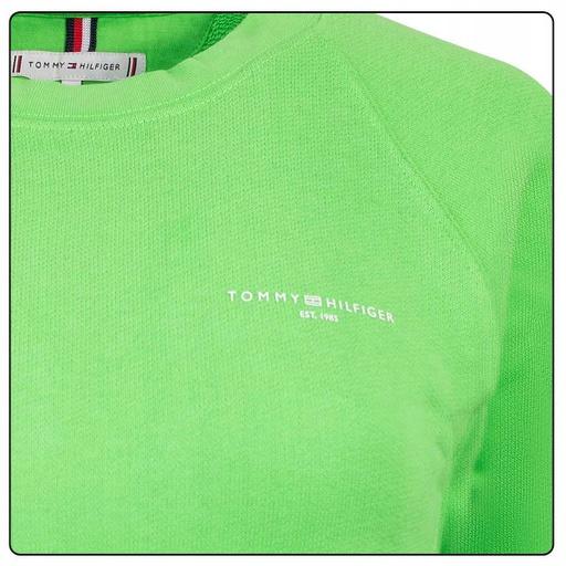 Actual product image Tommy Hilfiger Ladies Sweatshirt 1985 without hood, Green (Spring Lime), M (M)