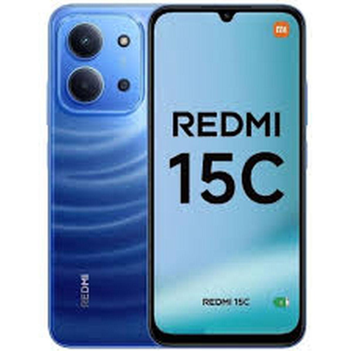 Xiaomi Redmi 15C 4G (256 GB, Moonlight Blue, 6.90", Dual SIM, 4G), Smartphone, Blau
