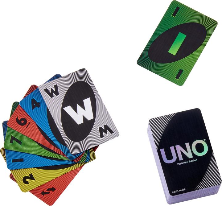 Produktbild Mattel Games UNO Platin Edition