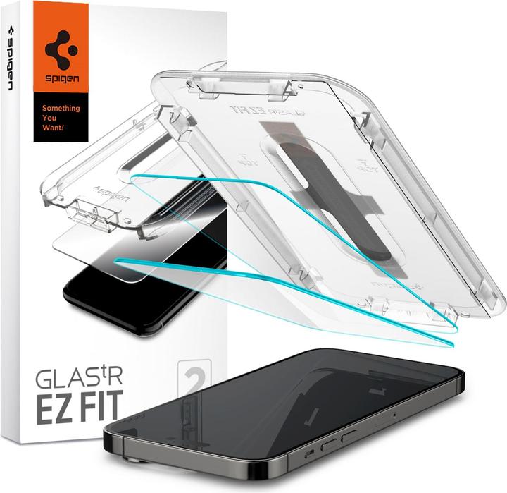 Produktbild Spigen Glas.tR EZ Fit (2 Stk., Apple iPhone 14 Pro Max)