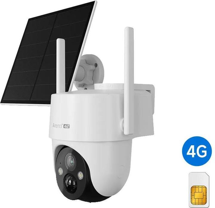 Actual product image Laxihub ARETI GO3G + SP2 2K 3MP 4G Outdoor Boxenbatterie -Überwachungskamera