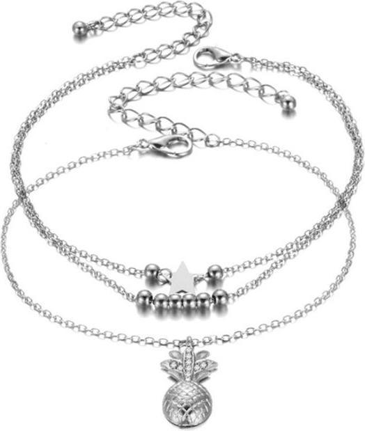 Produktbild MU Style Fusskette (Metall, 18.50 cm)