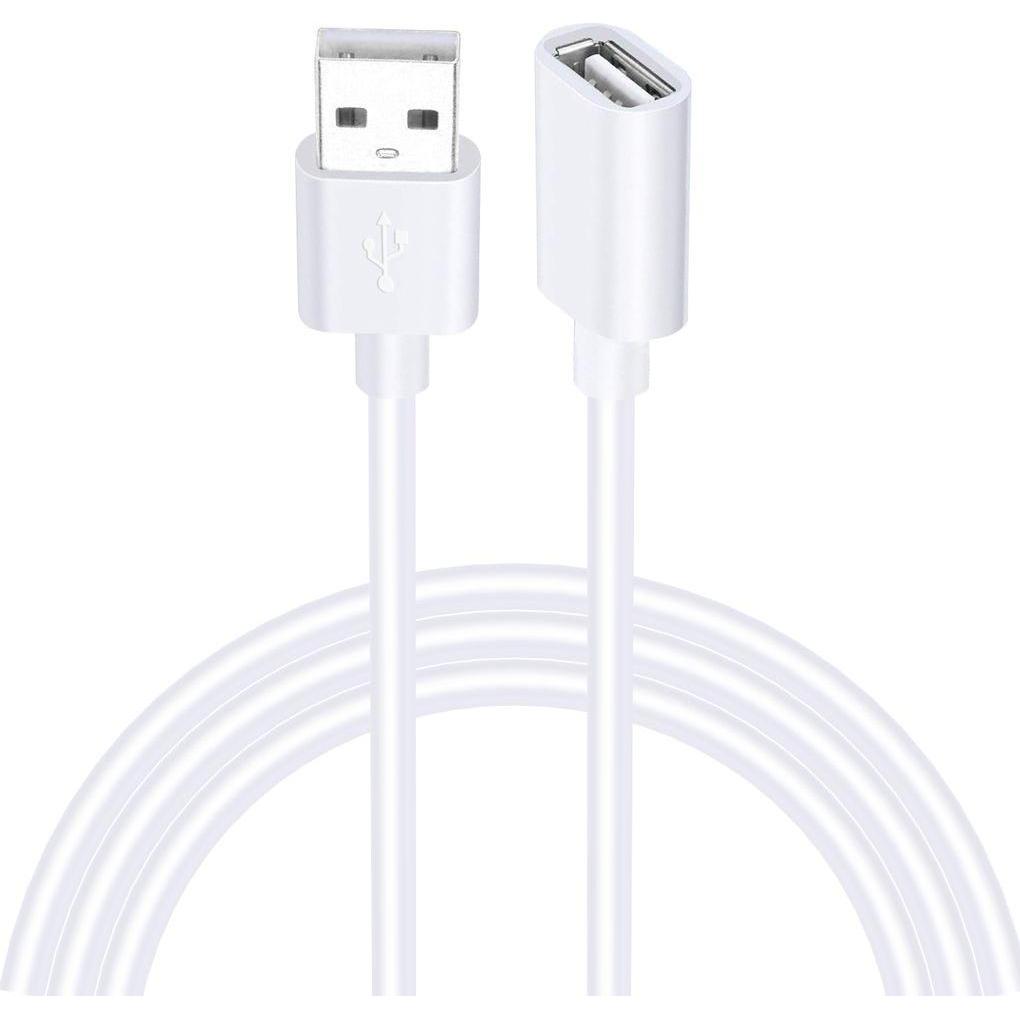 SIGN USB-A extension cable 1m – white (1 m), Cavo USB
