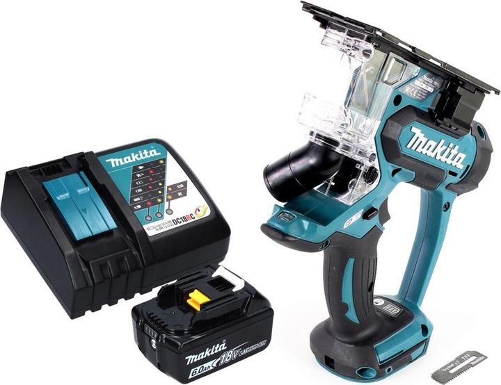 Actual product image Makita DSD 180 RG1 Battery plasterboard saw 18 V + 1x battery 6.0 Ah + charger