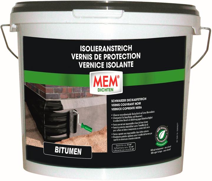 Produktbild MEM Isolieranstrich (5.25 kg, Black, 5000 ml)