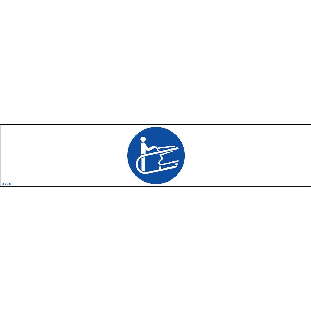 Brady, Etiketten, ISO Safety Sign - Hold the
