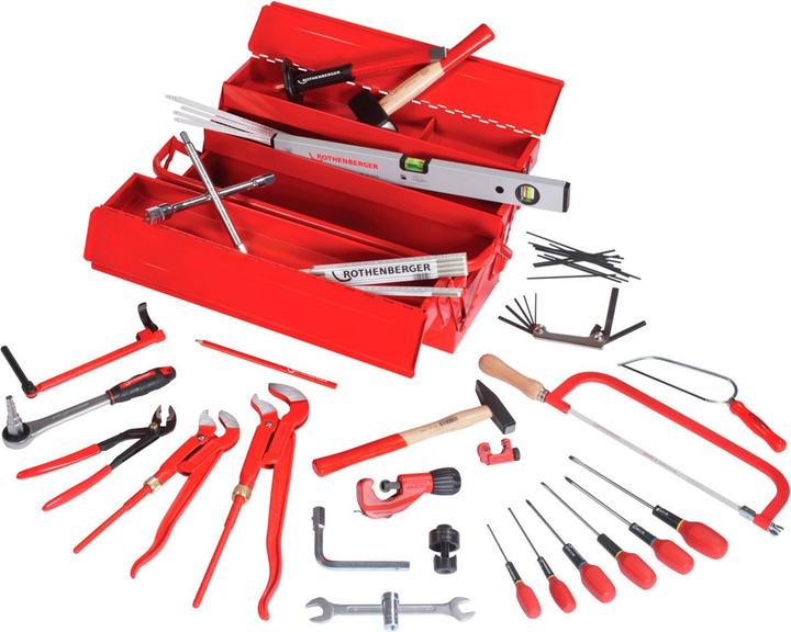 Actual product image Rothenberger Toolbox equipped 19166 (50 pieces)