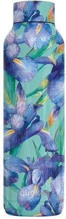 Image du produit Quokka Bouteille thermos en acier inoxydable solide Iris bleus 630ml (0.63 l)