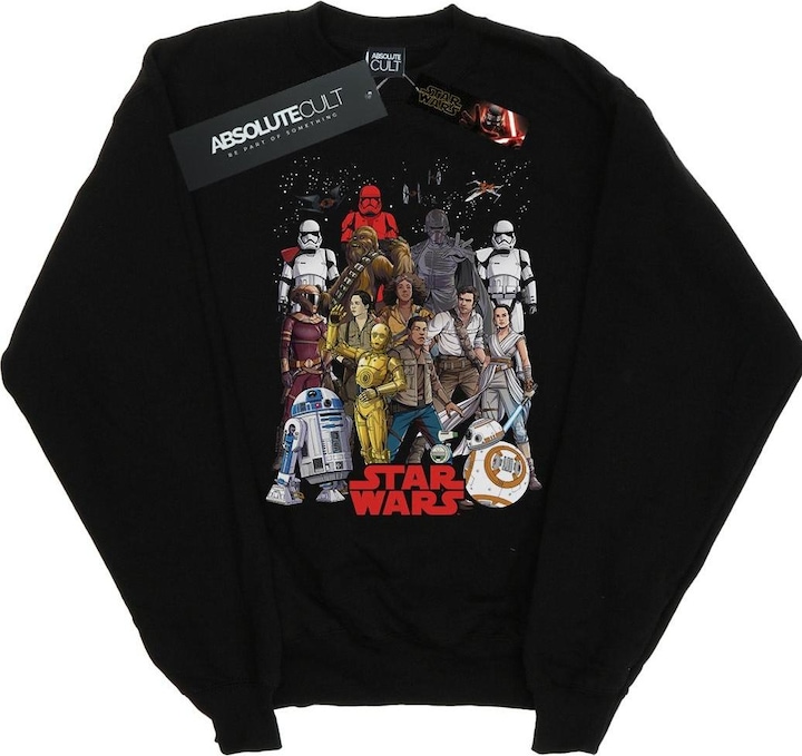 Immagine prodotto Star Wars The Rise Of Skywalker Character Collage Felpa Uomo (5XL)