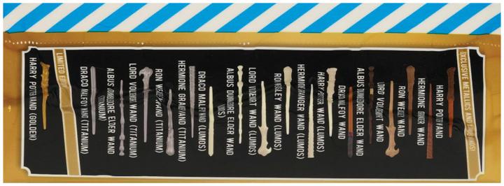 Productafbeelding Disney Ooshies Harry Potter speelgoed miniatuur toverstaf voor 5+ jaar 10cm (blinde doos - 1pc willekeurig)