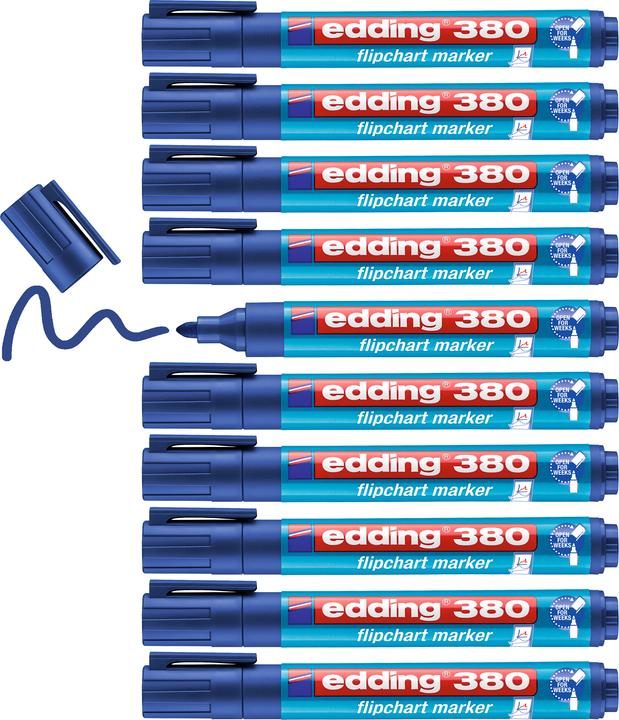 Productafbeelding Edding Flipchart Marker 380 (Blauw, 3 mm, 1 x)