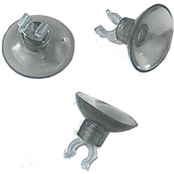6x EBI Ventosa con clip, 3 pezzi., Filtro per acquario