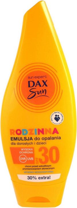 Actual product image DAX Sun Spf30 Family Sun Lotion For Adults And Children 250ml (Sun lotion, SPF 30, 250 ml)
