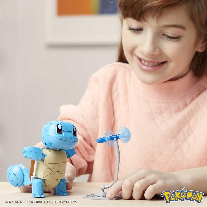Actual product image Mega Construx Pokémon Build and Show Squirtle