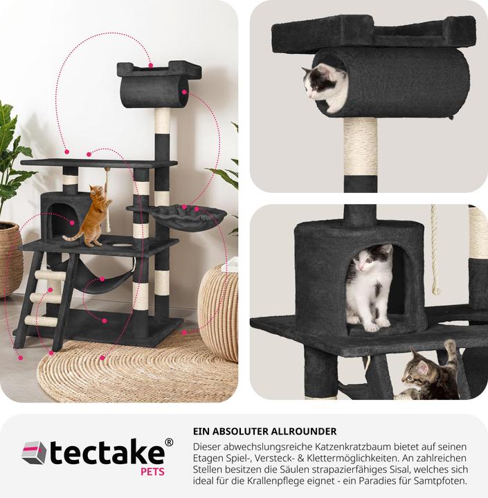 Actual product image tectake Stokeley (141 cm, Black)