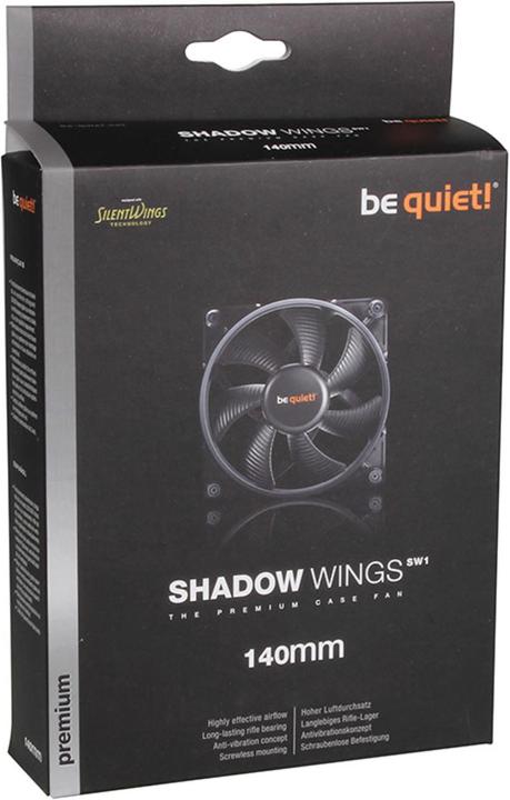 Produktbild be quiet! Shadow Wings Mid-Speed (140 mm, 1 x)