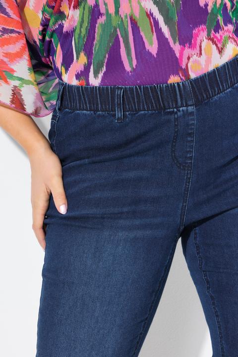 Produktbild Ulla Popken 7/8-Jeggings Sienna, konisches Bein, Denimoptik (50)