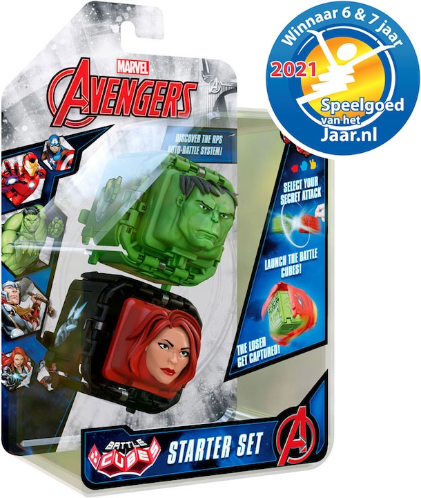 Boti Cubo da battaglia Marvel Avengers - Hulk vs Vedova Nera