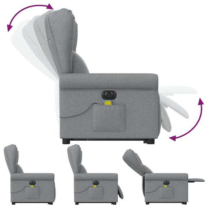 Image du produit vidaXL Massagesessel mit Aufstehhilfe
