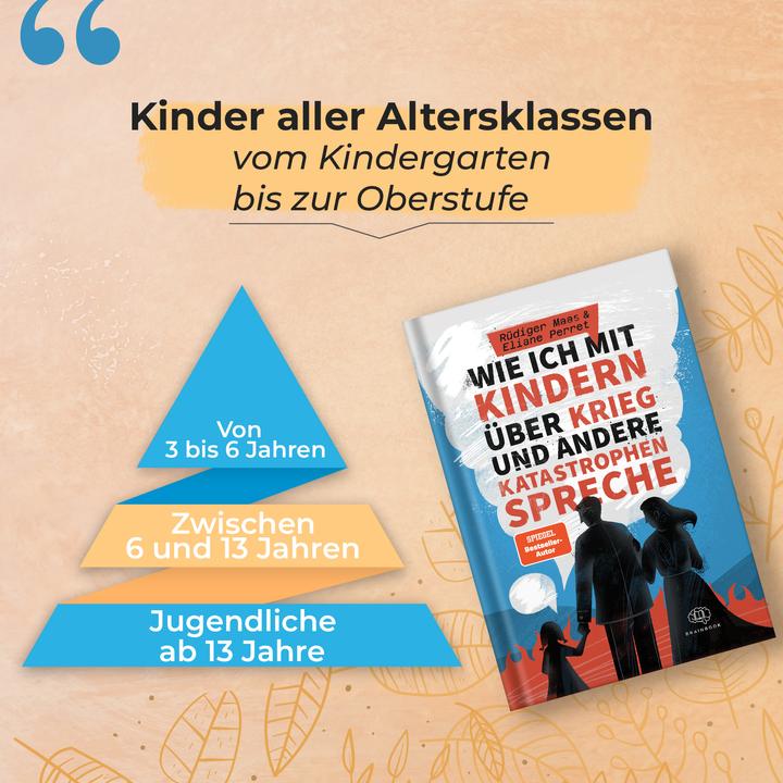 Actual product image Wie ich mit Kindern über Krieg und andere Katastrophen spreche (German, Eliane Perret, Rüdiger Maas, 2022)
