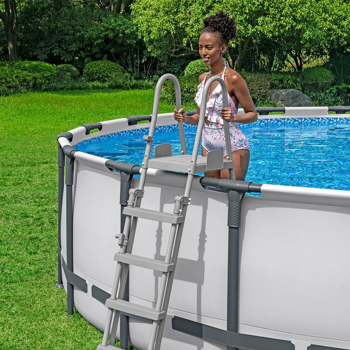 Actual product image Bestway Flip & Lock™ Above Ground Pool Ladder 1.32 m