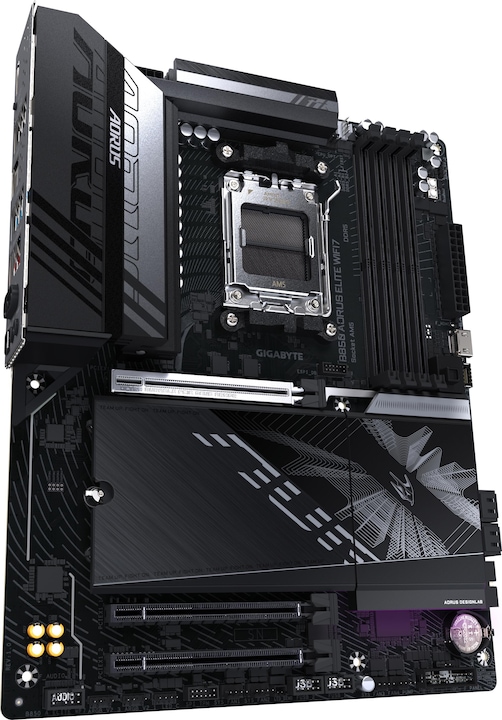 Image du produit Gigabyte B850 AORUS ELITE WIFI7 (AM5, AMD B850, ATX)